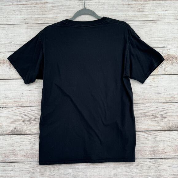 The Ramones Seal Logo Punk Rock T-Shirt Adult Small Black Hey Ho Lets Go - Picture 2 of 6